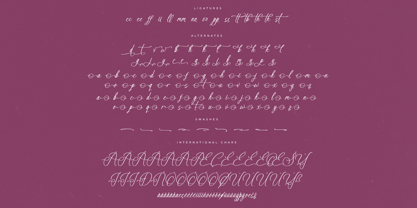 Anastasia Boutiques Font Poster 8
