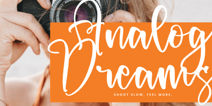 Dreams Pluffy Font Poster 12