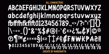 Moragur Font Poster 4