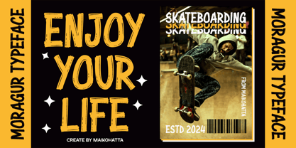 Moragur Font Poster 2