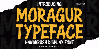 Moragur Font Poster 1