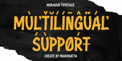 Moragur Font Poster 7
