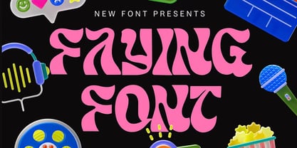 Faying Font Poster 1