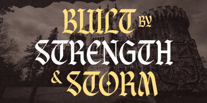 Braveson Font Poster 6