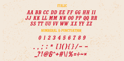 Cactus Ridge Font Poster 7