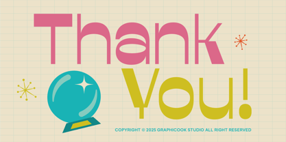 Cook Revontrast Font Poster 8