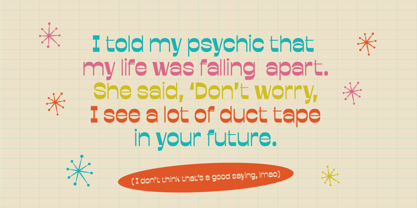 Cook Revontrast Font Poster 4