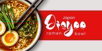 Katsu Bento Font Poster 8