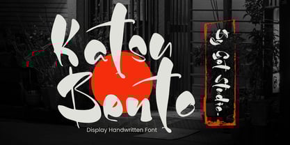 Katsu Bento Font Poster 1