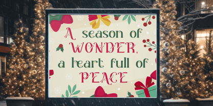 Spark Jingle Font Poster 4