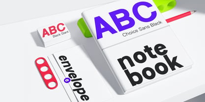 Choice Sans Font Poster 5