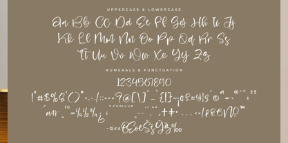 Seraphy Blossom Font Poster 7