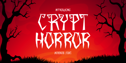 Crypt Horror Font Poster 1