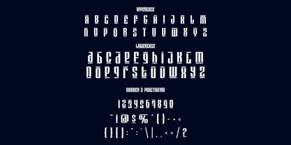 Digitron Futures Font Poster 5