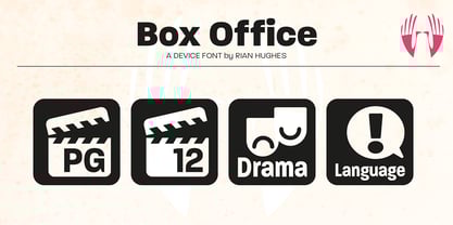 Box Office Font Poster 3