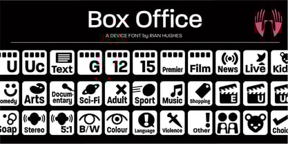 Box Office Font Poster 1