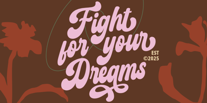 Retro Harmony Font Poster 4