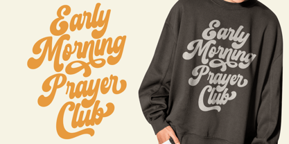 Retro Harmony Font Poster 6