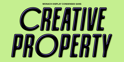 Monach Font Poster 2