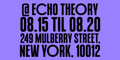 Monach Font Poster 12