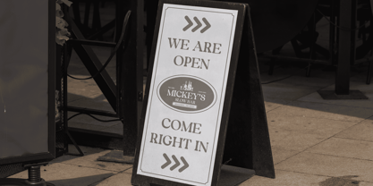 Calive Rough Font Poster 4