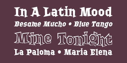 Bordello Font Poster 3