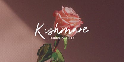 Romasha Signature Font Poster 5