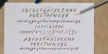 Romasha Signature Font Poster 7