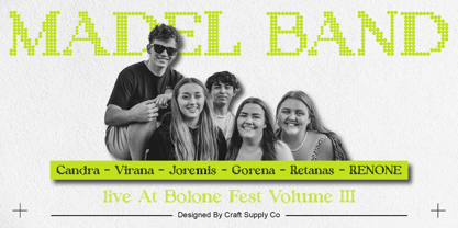 Calive Disco Font Poster 3