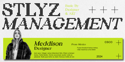 Calive Disco Font Poster 2