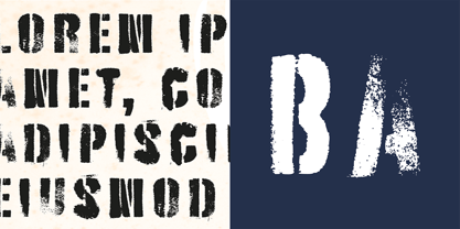 Battery Park Font Poster 3