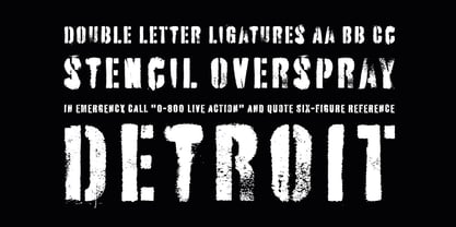 Battery Park Font Poster 7