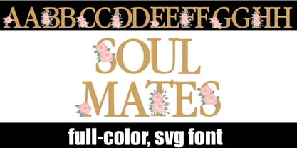Soul Mates Font Poster 2