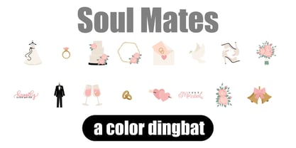 Soul Mates Font Poster 3