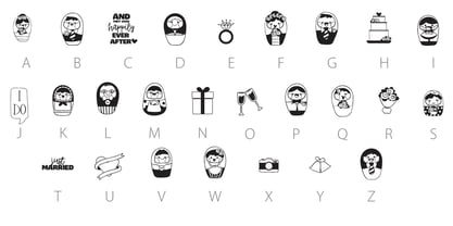 Wobblies Font Poster 11