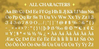 Calive Blur Font Poster 6