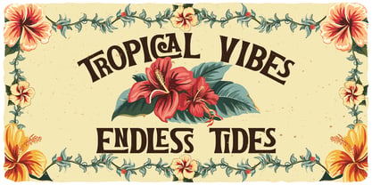 Lagoon Vibe Font Poster 2