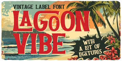 Lagoon Vibe Font Poster 1