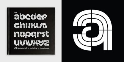 Automoto Font Poster 1