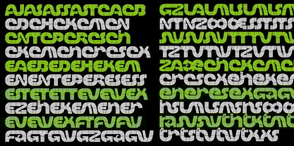 Automoto Font Poster 6