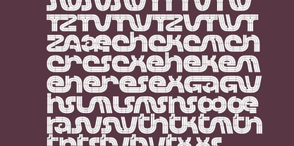 Automoto Font Poster 8