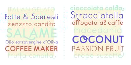 Merendina Font Poster 2