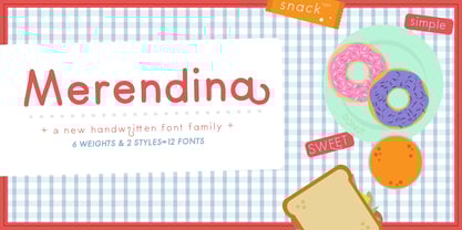 Merendina Font Poster 4