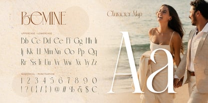 Bemine Font Poster 2