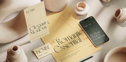 Bemine Font Poster 5