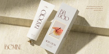 Bemine Font Poster 9