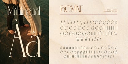 Bemine Font Poster 11