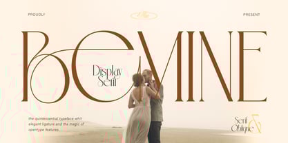 Bemine Font Poster 1