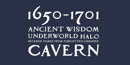 Apocrypha Font Poster 5