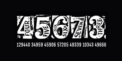 112 Hours Font Poster 11